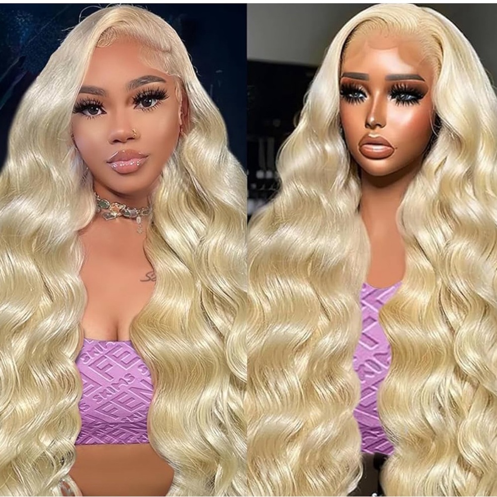 Blonde wig
